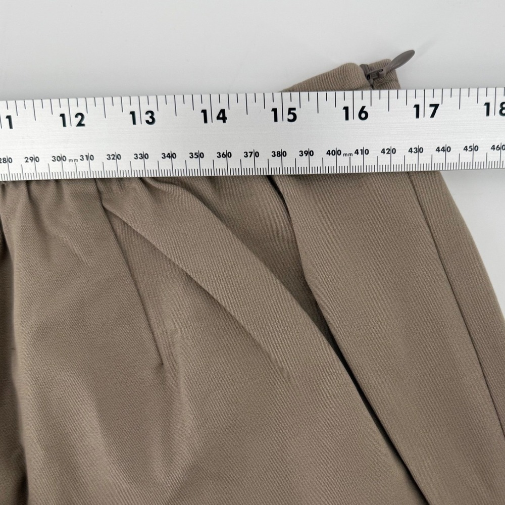 NEW Eileen Fisher Womans 1X Stone Organic Cotton Stretch Twill Slim Ankle Pants - Picture 6 of 7